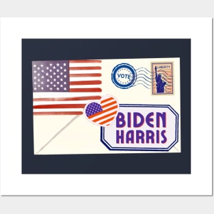 Vote BIDEN HARRIS 2024 Posters and Art